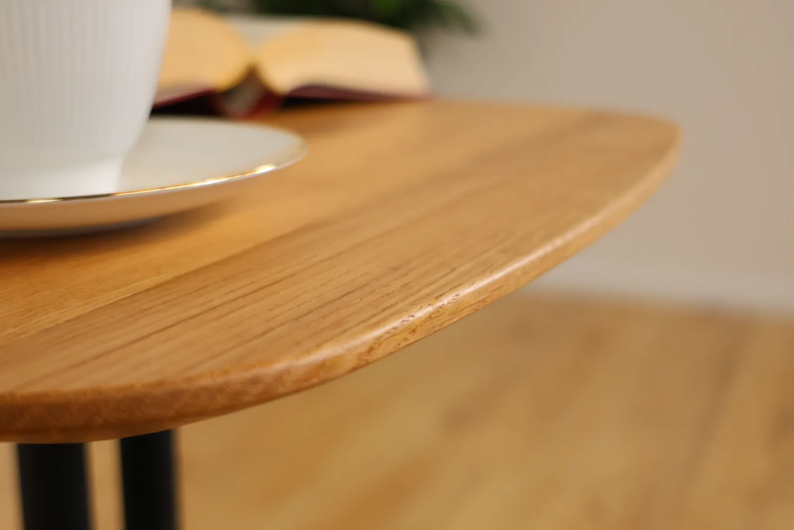 The Nexus Laptop Stand European Oak Side Table